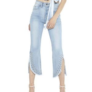 Misa Denim Crop Flares